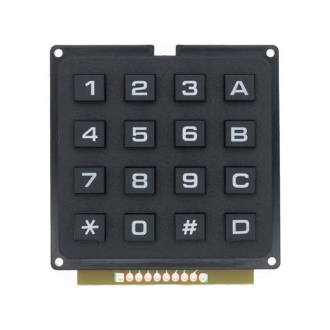 4X4 Interruptor de matriz de 3x4 4x4 teclado módulo de matriz