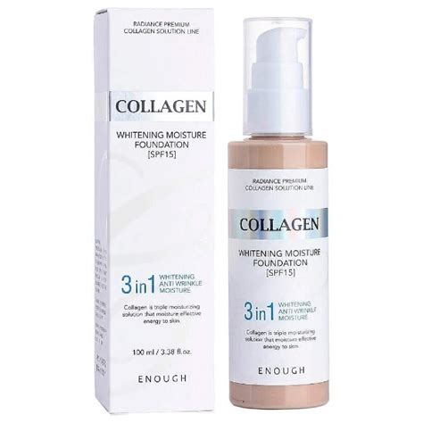 Тональный крем Enough Collagen WHITENING MOISTURE FOUNDATION 3 IN 1 ...
