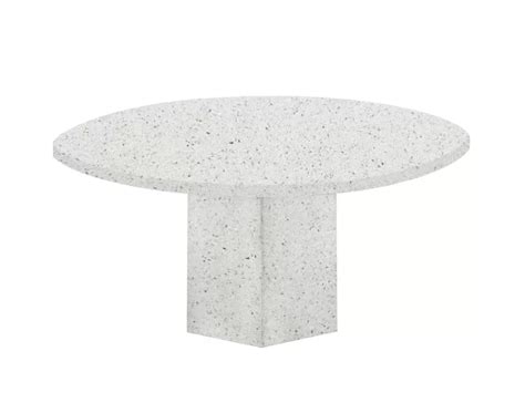 Andromeda Percopo Solid Granite Dining Table W Walnut Leg