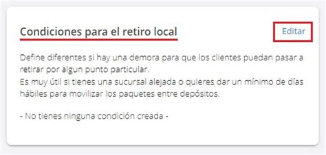 Cómo configurar un punto de retiro en mi tienda Ayuda Tiendastic