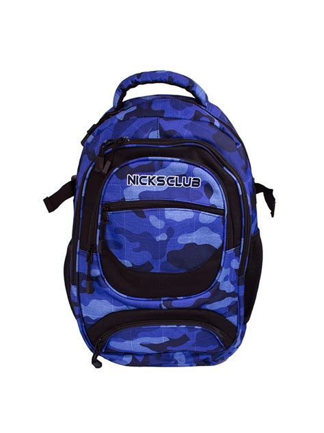 Mochila Nicks Club Estilo Militar Azul Le Bolsh Tienda En L Nea