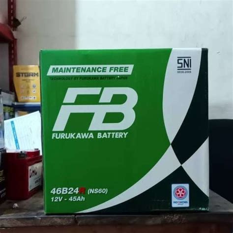 Jual AKI BATERAI KERING FB FURUKAWA NS60 46B24 MF AVANZA RUSH XENIA