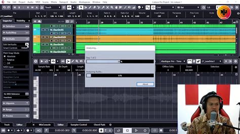 Editing Audio Vocal Dengan Variaudio Cubase Youtube