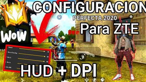 Configuraci N Para Zte Blade V V A A A Free Fire Sensibilidad