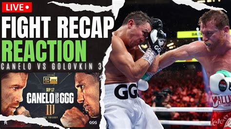 Canelo Dominates Old Golovkin Ggg Done Canelo Vs Ggg 3 Fight Reaction And Recap Bad Cards