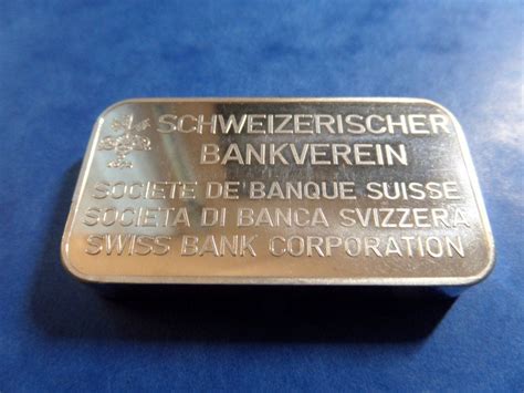 100g Silberbarren 999 Bankverein SBV Kaufen Auf Ricardo