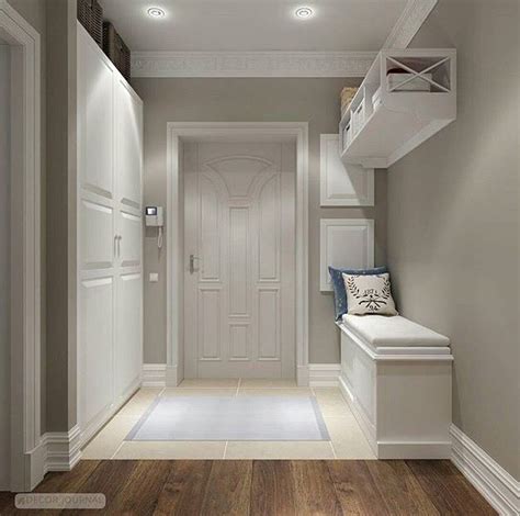 Коридор пуфик | Korridor design, Home design, Weiß flur