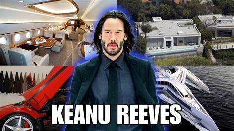 Así es la LUJOSA vida de KEANU REEVES el admirado protagonista de