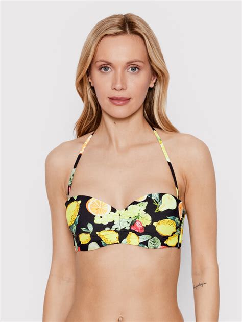 Seafolly Góra od bikini Lemoncello 30574 945 Czarny Modivo pl