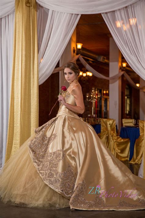 Beauty And The Beast Dress For Quinceanera