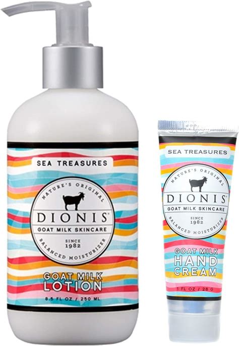 Dionis Goat Milk Body Lotion And Hand Cream T Set Sea