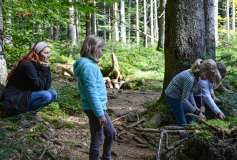 Familienführung am 4 November im Waldspielgelände Spiegelau Natura Event