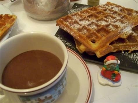 Chocolat Chaud Onctueux Et Gaufres Recette Chocolat Chaud Onctueux Et