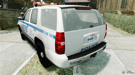 Chevrolet Tahoe NYPD V 2 0 For GTA 4