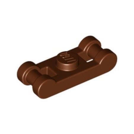 Lego Plate X Bar Handles On Ends Reddish Brown