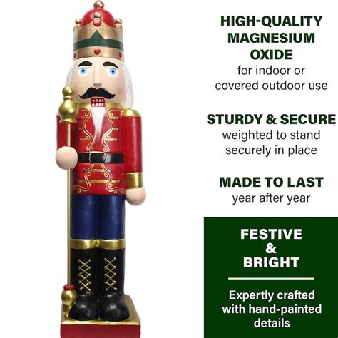 Fraser Hill Farm 48 In Nutcracker Batteries Included Christmas Decor