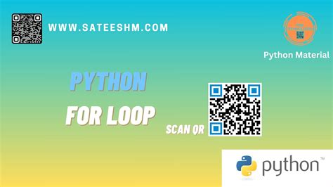 Python Looping Statements Msk Technologies