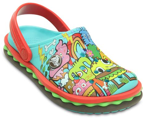 The Burger Clog By Artist Jon Burgerman Now Available From Crocs Shoes