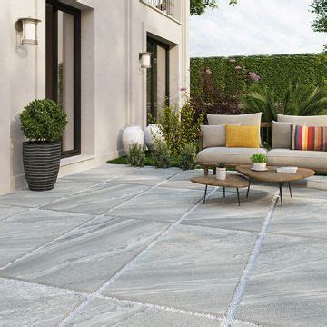 Crossover Grey X Cm Paving Slabs I Tiles Diy