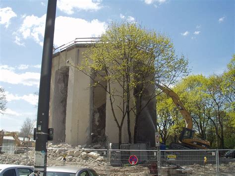 Luftschutzbunker Claude Lorrain Stra E M Nchen Seite Abbruch