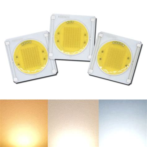 Pcs W W Power Led Cob Ceramic Chips V W W W W Super