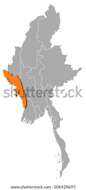 Rakhine State Map Images: Browse 82 Stock Photos & Vectors Free ...