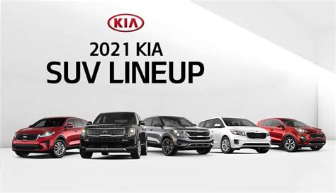 2021 Kia SUV and Minivan Lineup | Harlingen, TX