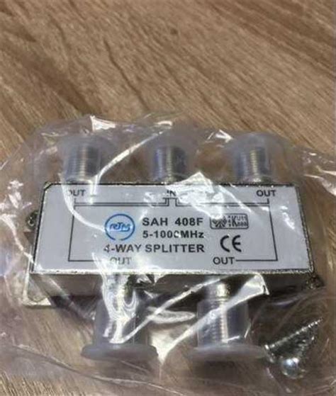 Делитель абонентский SAH 408F Москва | Аудио и видео техника | Festima ...