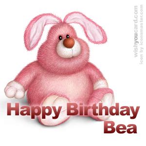 Happy Birthday Bea Free e-Cards