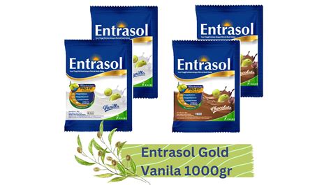 Susu Bubuk Entrasol Sachet Renceng Coklat Vanila Isi Sachet Susu