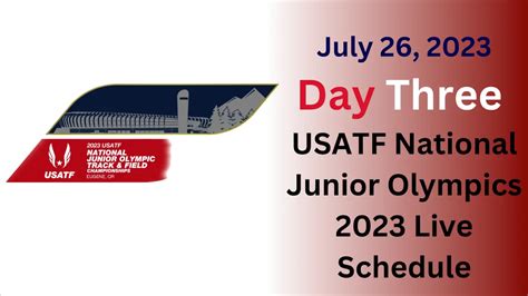 Day 3 How To Watch USATF National Junior Olympic Championships