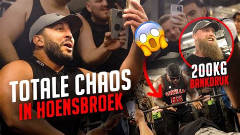 Kg Bench Press Totale Chaos In Hoensbroek Youtube