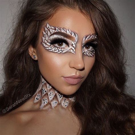 Angel Makeup Any Excuse To Cover Myself In Rhinestones Angel Makeup Amazing Halloween Makeup