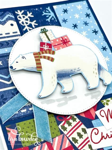 Merry Christmas With The Beary Christmas Paper Made To Create With Lisa