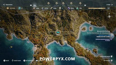 Assassins Creed Odyssey Legendary Chest Locations Map