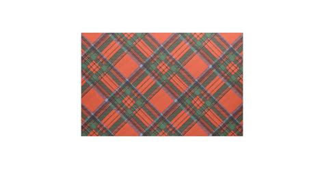 Royal Stewart Clan Plaid Scottish Tartan Fabric Zazzle