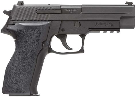 Sig Sauer E26r9bss P226 Full Size 9mm Luger 4 40 15 1 Black 1 Piece Ergo Grip Black Nitron