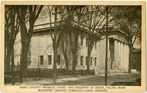 [court House Salem Mass ] This Postcard Shows A View Of  Flickr