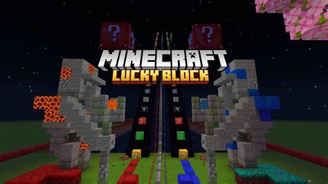 ULTRA CORRIDA vários tipos de LUCKY BLOCK para Minecraft PE 1 20