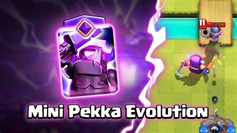 Mini PEKKA Evolution Concept Clash Royale YouTube