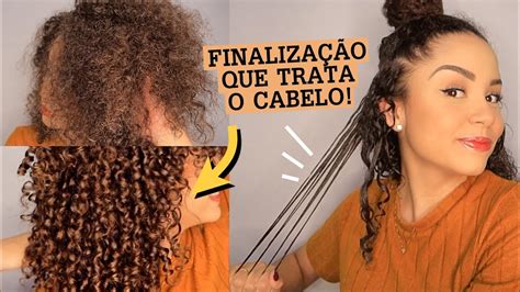 FINALIZAÇÃO PARA CABELOS RESSECADOS E POROSOS YouTube