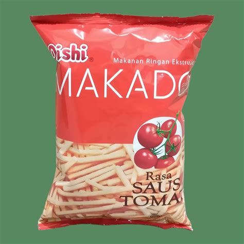 Jual Oishi Makado Rasa Tomato Snack 65 G Shopee Indonesia