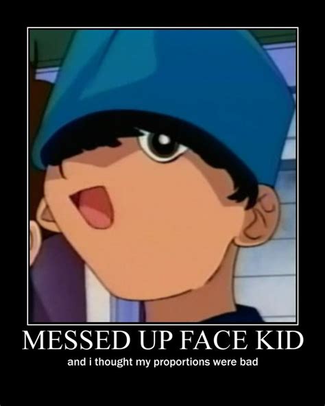 Messed up face kid by indecisivepancake on DeviantArt