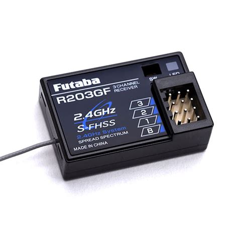 Futaba R203GF 3-Channel Receiver 2.4GHz S-FHSS/FHSS