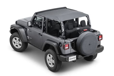 MasterTop Bimini Top Plus for 18-23 Jeep Wrangler JL 2-Door | Quadratec