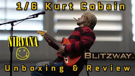 Blitzway Kurt Cobain Scale Figure Unboxing Review Nirvana