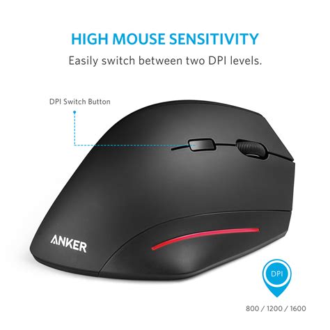 Anker | Ergonomic Wireless Vertical Mouse