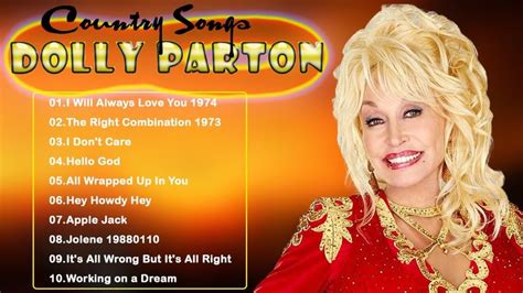 Dolly Parton On The Cover Of Her Album Country Songs Dolly Parton I