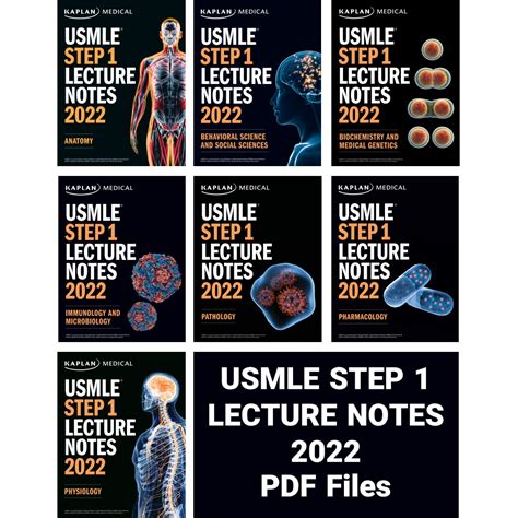 دانلود کتاب 7 جلدی Usmle Step 1 Lecture Notes 2022 مهران سیستم