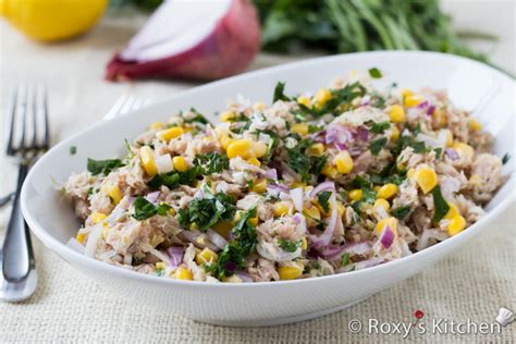 Quick And Easy Salad With Tuna And Corn Roxy S Kitchen